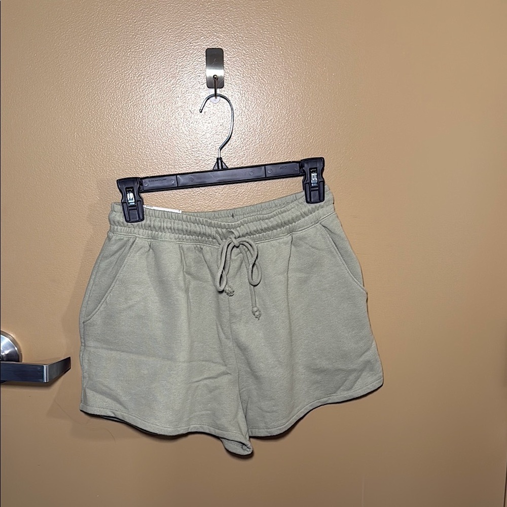 Aeropostale light green FLEECE SHORTS